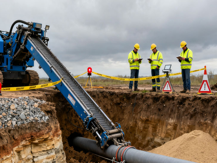 非開(kāi)挖管道安裝是一項(xiàng)復(fù)雜且需要精細(xì)操作的工程