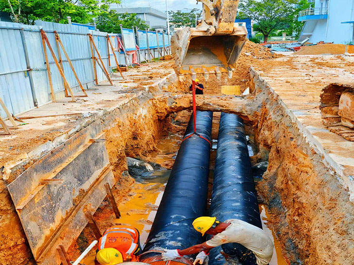 污水處理廠(chǎng)設(shè)備管道安裝